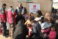 SADAKATAŞI - Türk Hayırseverlerden İdlib'e Kış Yardımı