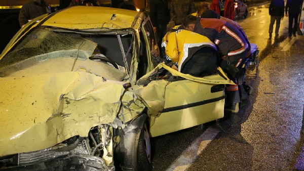 Başkentte zincirleme trafik kazası