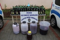 KAÇAK İÇKİ - Ahırda Kaçak İçki Operasyonu