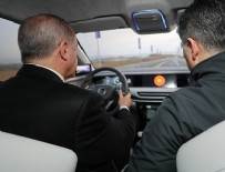 AÇILIŞ TÖRENİ - Cumhurbaşkanı Erdoğan, yerli otomobili kullandı