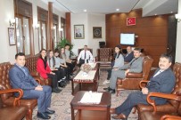 ERDOĞAN BEKTAŞ - Eren Enerji Lisesi Heyeti Vali Bektaş'ı Ziyaret Etti