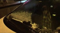 ANADOLU YAKASI - İstanbul'un Yüksek Kesimlerinde Kısa Süreli Karla Karışık Yağmur Etkili Oldu