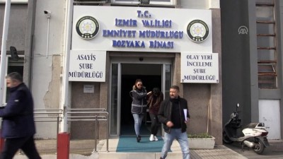 İzmir'deki Kuyumcu Soygununun Ardından Yakalanan 4 Zanlı Adliyeye Sevk Edildi