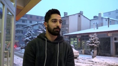 Kars'ta Kar Yağışı Etkisini Sürdürüyor