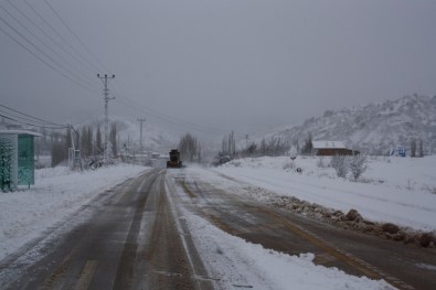 Konya'nın İlçelerinde Kar Yağışı