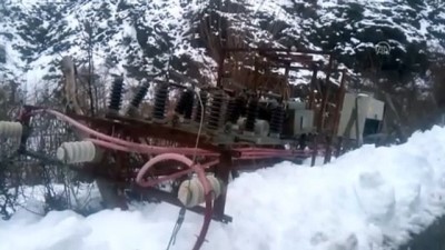 Adana'nın Feke İlçesinde Kar Yağışı Hayatı Olumsuz Etkiliyor