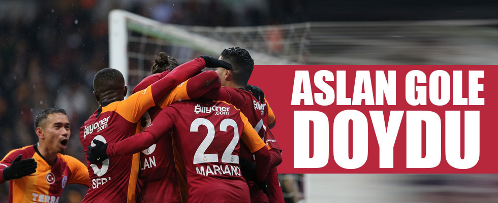 Aslan gole doydu!
