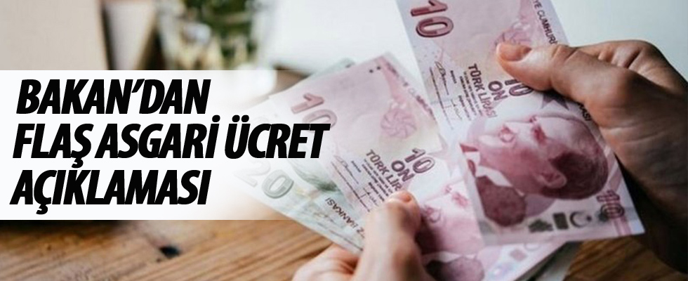 Bakan Selçuk'tan asgari ücret açıklaması