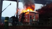 Beykoz'da Atölye Yangını