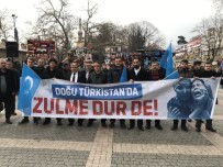 DOĞU TÜRKISTAN - Bursa'da Doğu Türkistan Eylemi