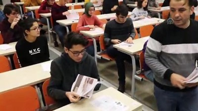 Çankırı'daki 'Üniversite Deneme Sınavı' Gerçeğini Aratmadı