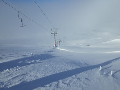 Davraz'daki 2 Pistte Kayak Sezonu Açıldı