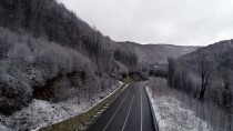 KAR TOPU - Kırklareli'nin Yüksek Kesimlerinde Kar Yağışı Başladı