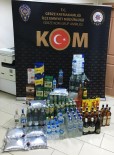 DAMACANA - Kocaeli'de Çok Miktarda Kaçak İçki Ele Geçirildi