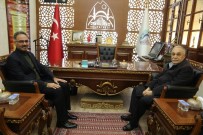 AHMET EŞREF FAKıBABA - Milletvekili Fakıbaba Belediye Başkanı Kuş'u Ziyaret Etti
