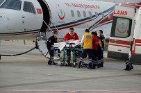 AKCİĞER HASTASI - Uçak Ambulans Kayseri'deki 2 Hasta İçin Havalandı