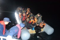 KÜÇÜKKÖY - Ayvalık'ta 40 Düzensiz Göçmen Yakalandı