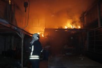 Fethiye Sanayisinde Korkutan Yangın