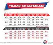 ALSANCAK - İzmir'de Yılbaşı Gecesi 8 Ek Sefer