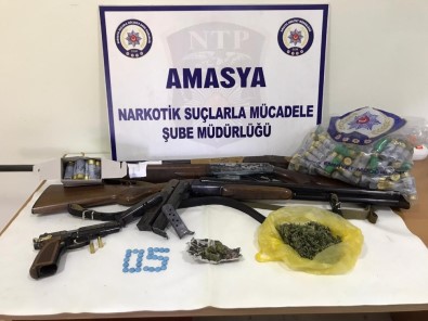 Amasya'da Uyuşturucu Operasyonu Açıklaması 6 Tutuklama