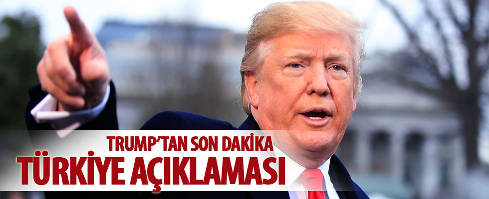 Donald Trump'tan Türkiye mesajı!