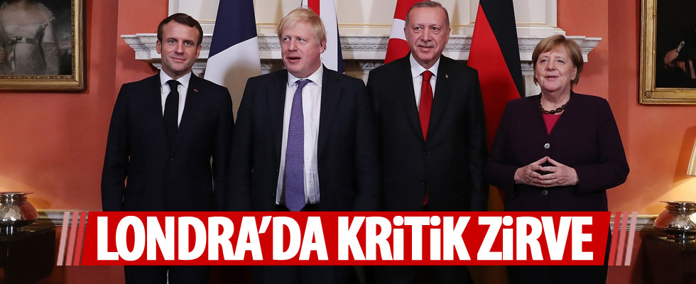 Londra'da kritik dörtlü zirve