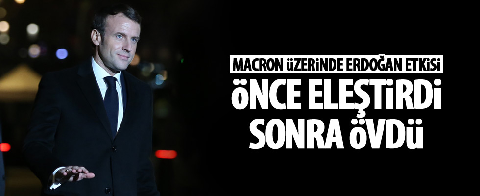 Macron'un iki yüzü!