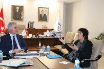 BENZERLIK - New England Yükseköğretim Komisyonu Başkanı Prof. Dr. Brittingham, YÖKAK'ı Ziyaret Etti