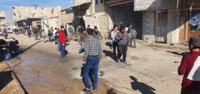 YPG/PKK Azez'deki Sivillere Saldırdı Açıklaması1 Ölü, 9 Yaralı