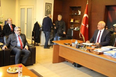 Alıcık'tan Başkan Tuncer'e Ziyaret