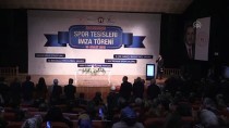 BASKETBOL - Bakan Kasapoğlu, İskenderun'da Spor Tesisleri Yatırım Prokotokolü'nü İmzaladı