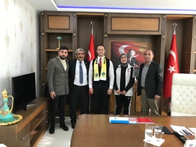 Başkan Türkan'dan Kaymakam Yalçın'a Ziyaret