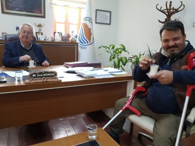 Gömeç Belediye Başkanı Himam'dan Süt Üreticisine Anlamlı Destek
