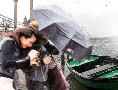 İstanbul'da fırtına uyarısı