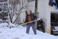 KARLA MÜCADELE - Kaş Yayla Yollarında Karla Mücadele