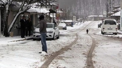 Kırklareli'nde Kar Yağışı Etkili Oluyor