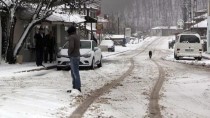 MAHSUR KALDI - Kırklareli'nde Kar Yağışı Etkili Oluyor