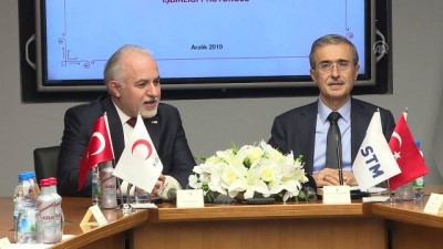 Türk Kızılay İle STM Arasında İş Birliği Protokolü İmzalandı