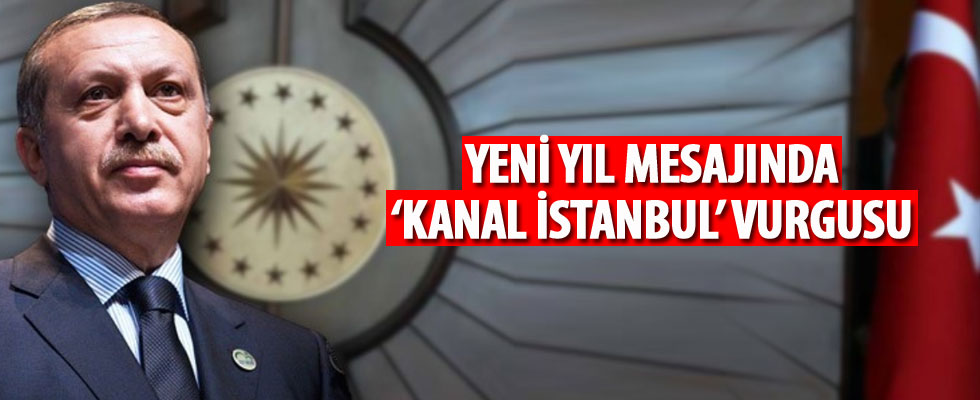 Cumhurbaşkanı Erdoğan'dan yeni yıl mesajı
