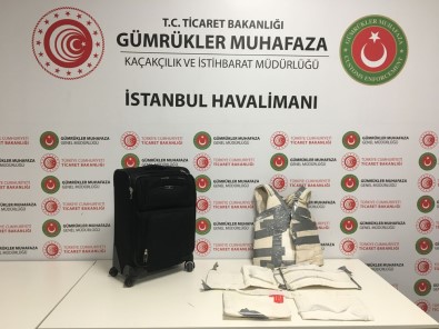 İstanbul Havalimanı'nda 7 Kilo 500 Gram Kokain Ele Geçirildi