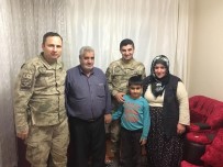 ŞEHIT - Jandarma'dan Şehit Aileleri Ve Gazi Ziyareti