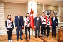 ŞAMPIYON - Milli Sporculardan Vali Gürel'e Ziyaret