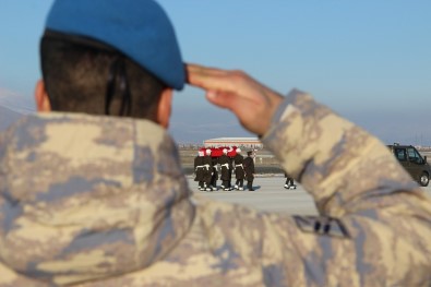 Şehit Kaya'nın Cenazesi Erzurum'a Getirildi