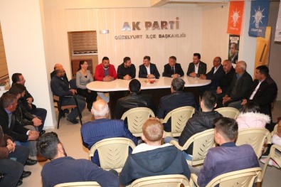 AK Parti Heyeti Güzelyurt İlçesinde İncelemelerde Bulundu
