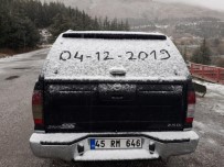 YAĞAN - İzmir'e Mevsimin İlk Karı Düştü