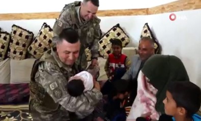 Tel Abyadlı Ziheyye, Mehmetçik'i Evinde Ağırladı