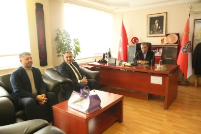 Başkan Cabbar'dan İlçe Emniyet Müdürü Salif Öztürk'e Ziyaret