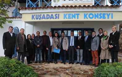 CHP Aydın Milletvekili Bülent Tezcan'dan Kuşadası'nda Kurum Ziyaretleri