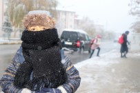 DOĞU ANADOLU - Erzincan Güne Karla Uyandı
