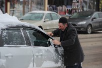 DOĞU ANADOLU - Erzurum'da Kar Yağışı Ve Soğuk Hava Etkili Oluyor